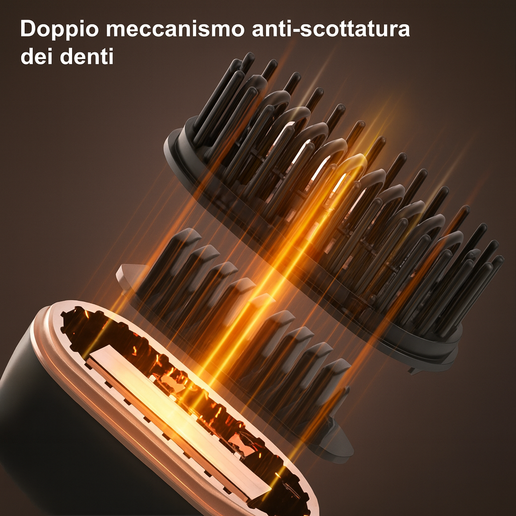 Mini Brush Pro: mini spazzola lisciante senza fili