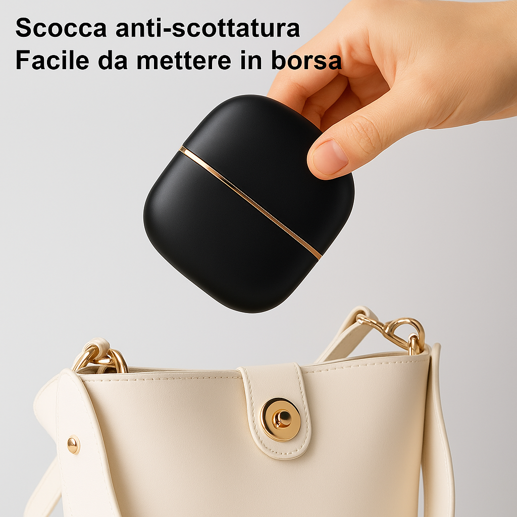 Mini Brush Pro: mini spazzola lisciante senza fili