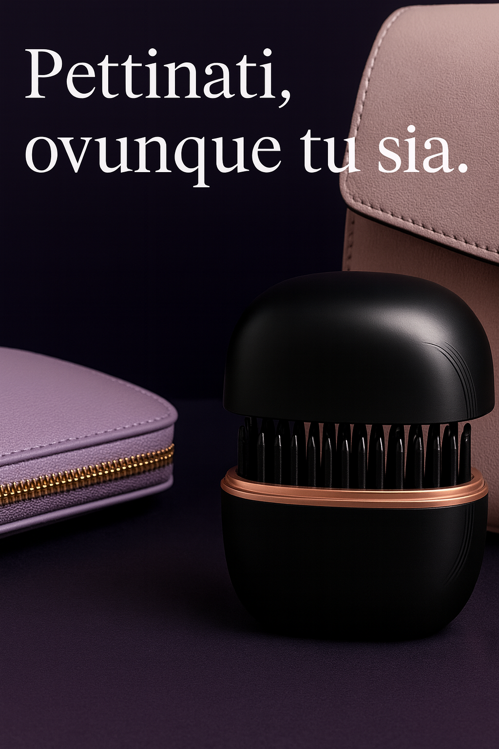Mini Brush Pro: mini spazzola lisciante senza fili