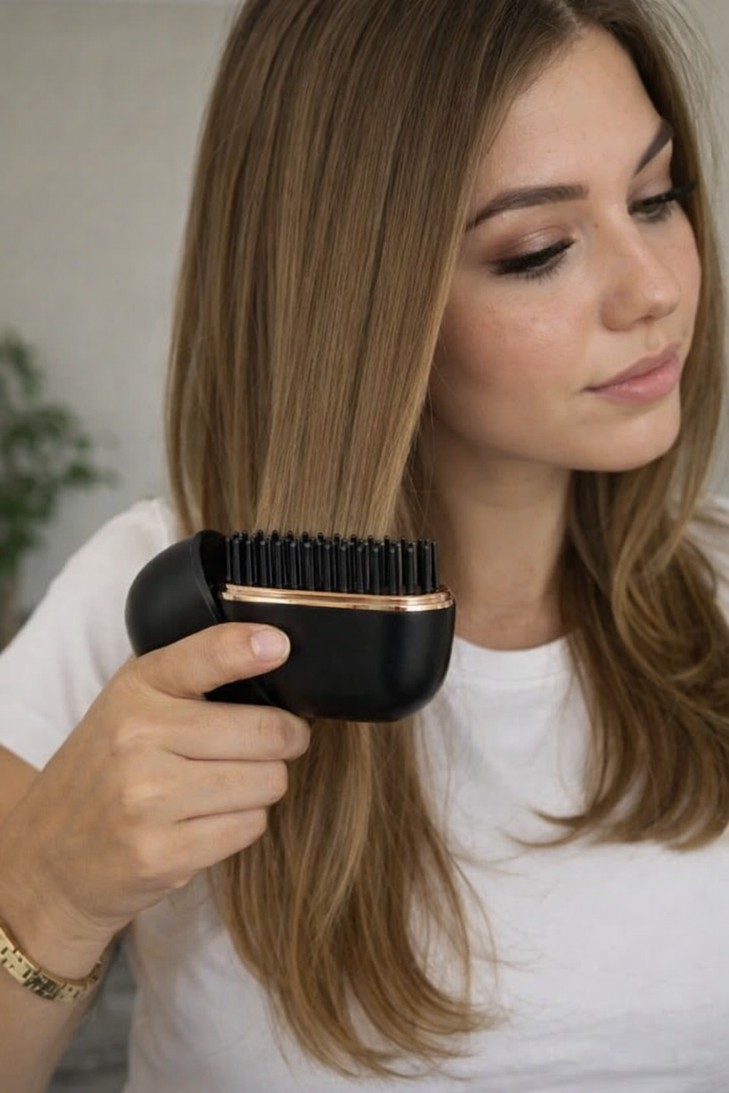 Mini Brush Pro: mini spazzola lisciante senza fili