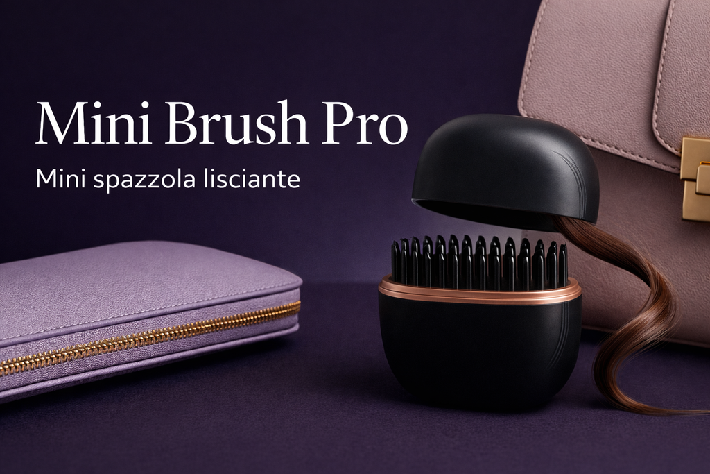Mini Brush Pro: mini spazzola lisciante senza fili
