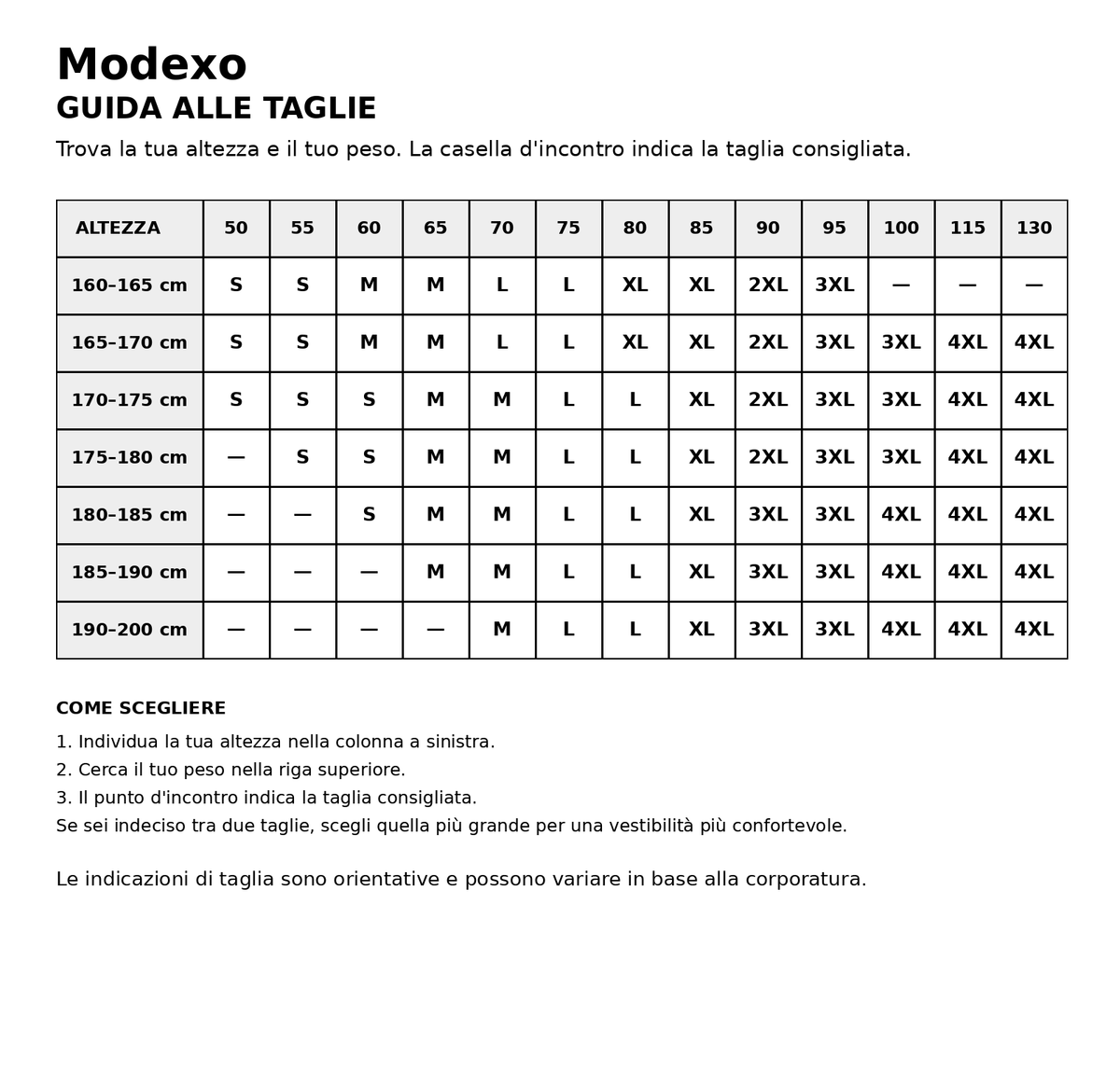Modexo-Canotta Modellante Uomo